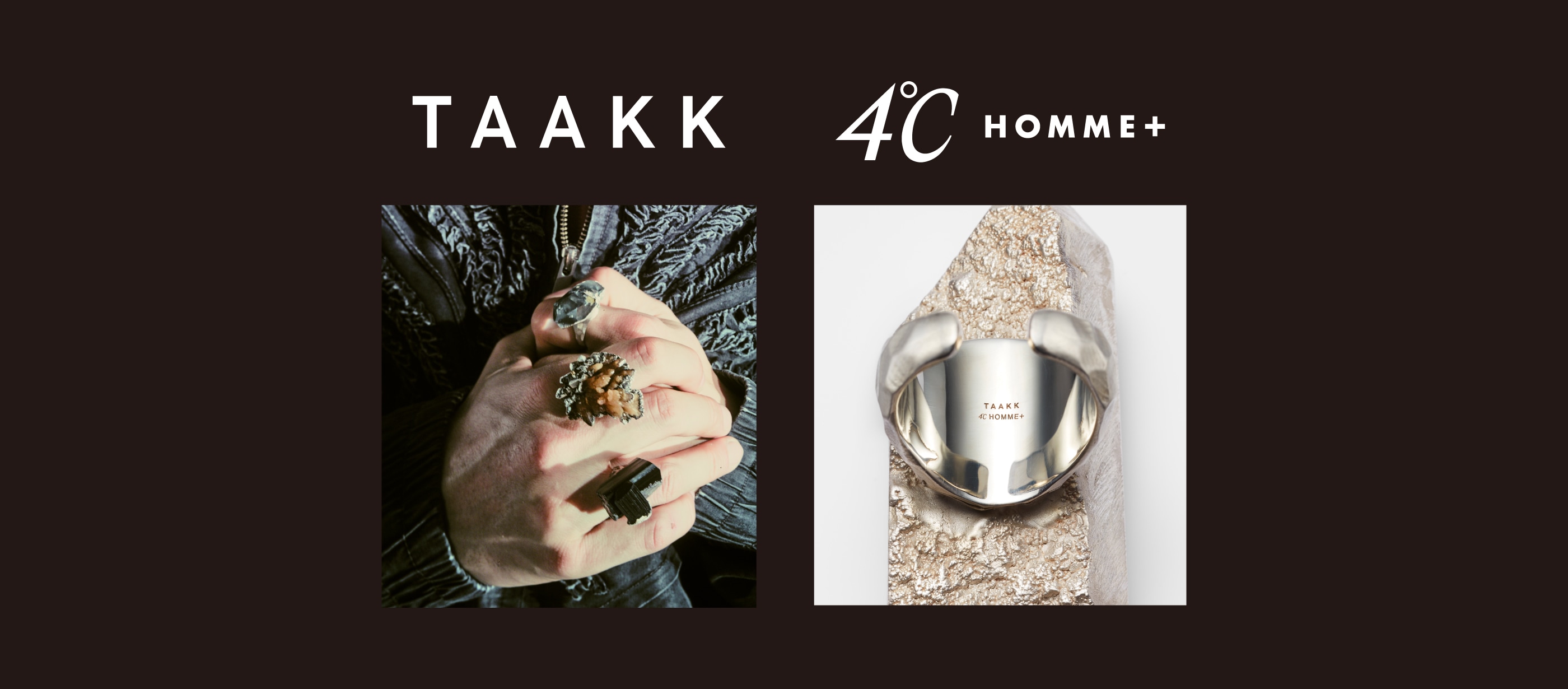 TAAKK × 4℃ HOMME+