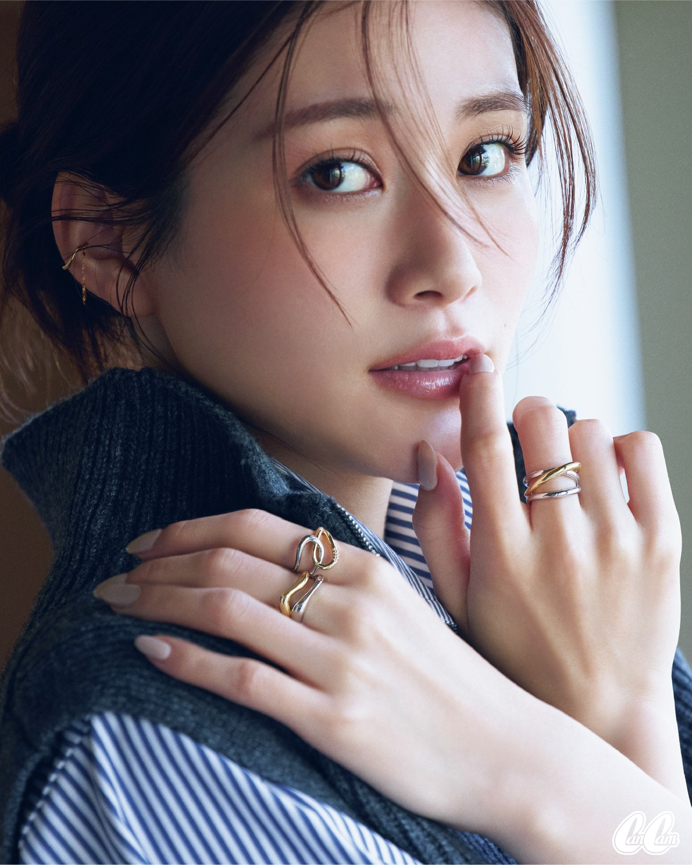 モデルが着用しているジュエリー