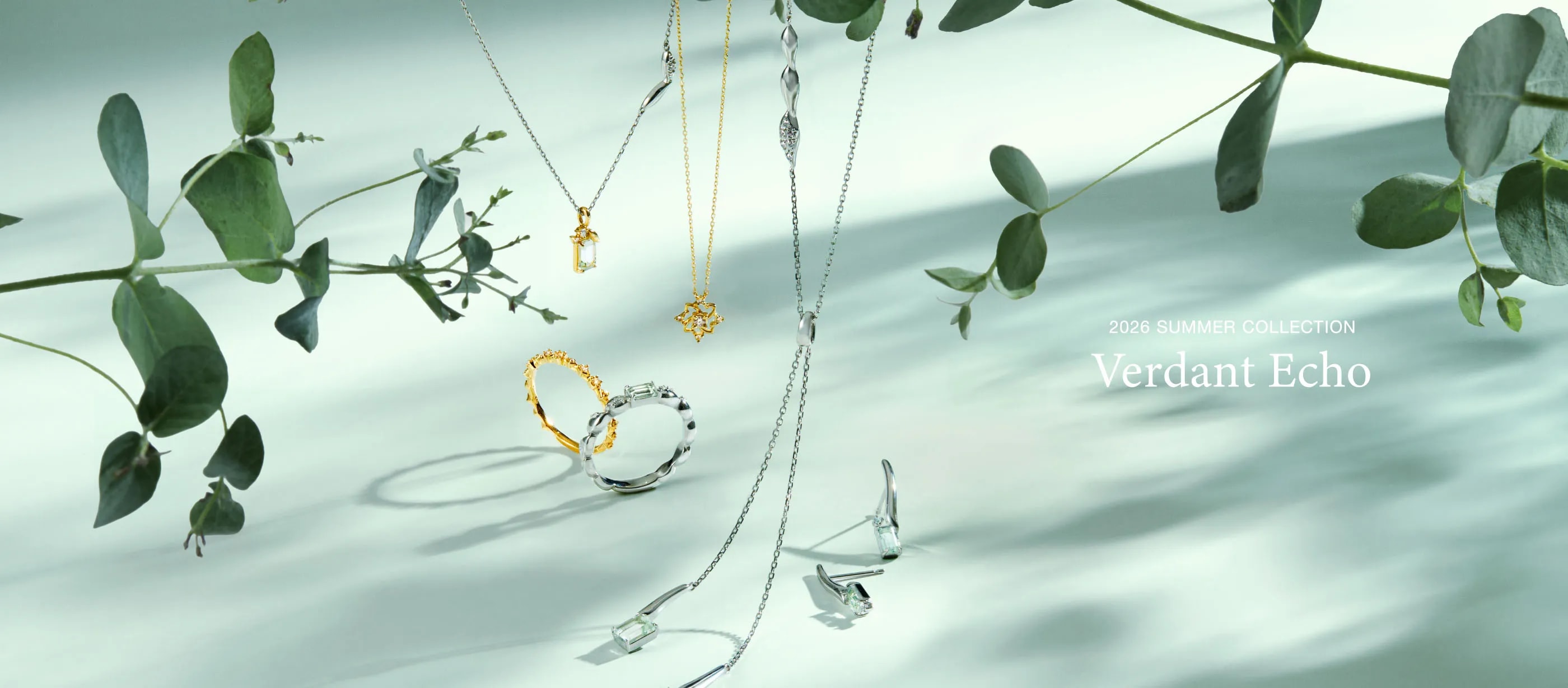 2026 SUMMER COLLECTION Verdant Echoのメインビジュアル