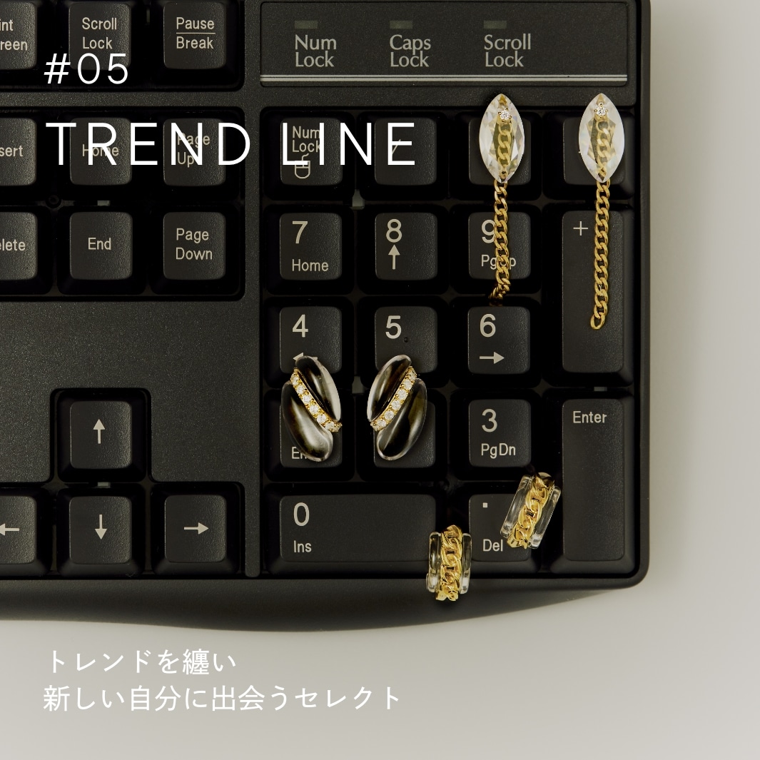 #05 TREND LINE 試して楽しむ先端セレクト。感度と価格の良いバランス
