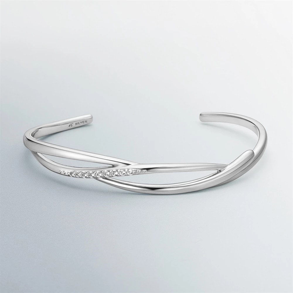 シルバー バングルの商品画像