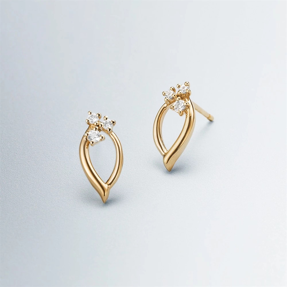 K10YG ピアスの商品画像