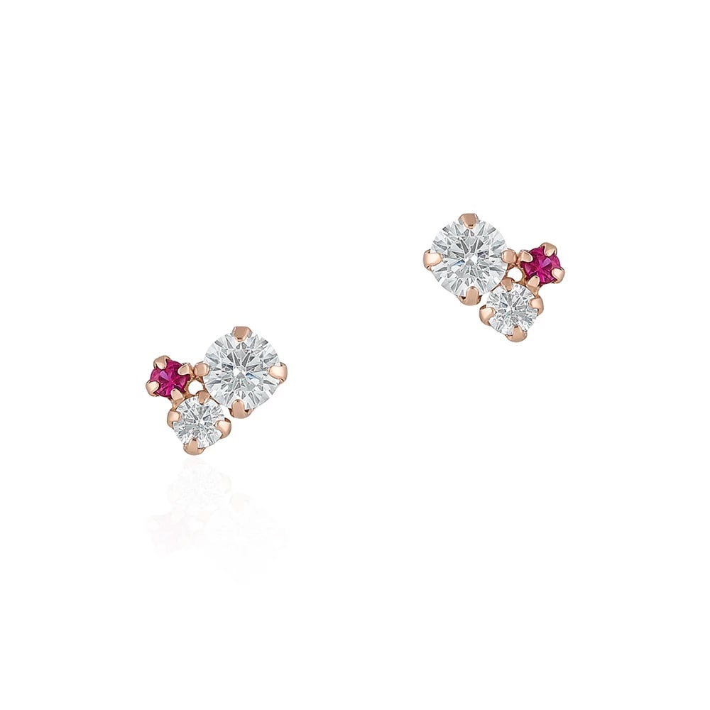 K10PG / ルビー ピアス ¥24,200