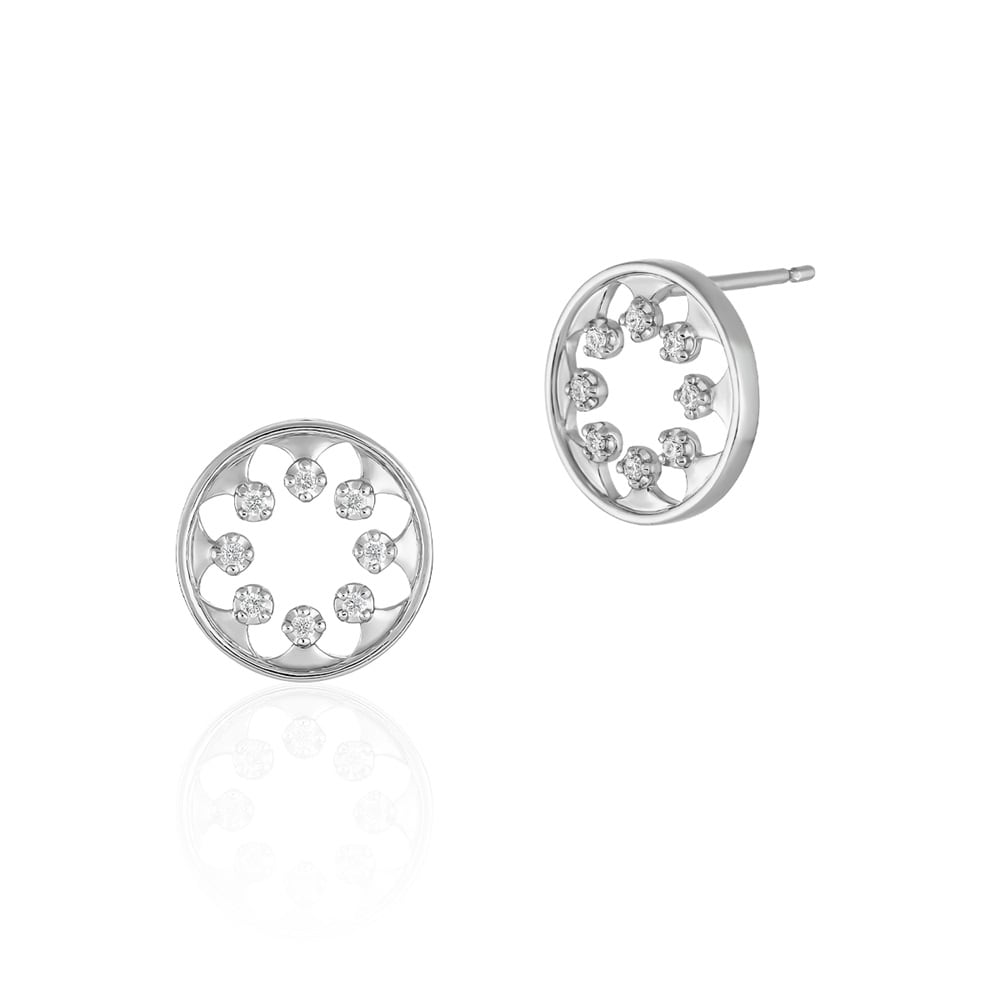 プラチナ ダイヤモンド ピアス