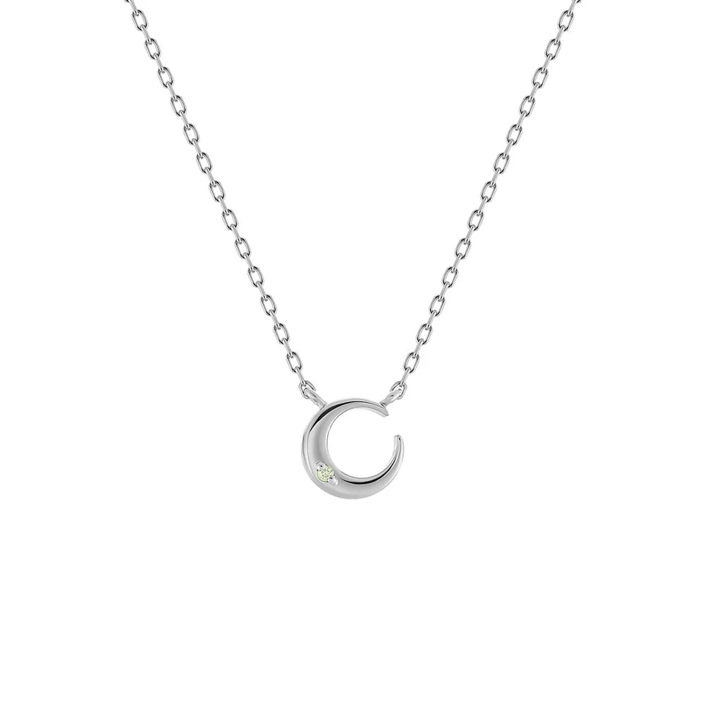 シルバーペリドットネックレス ¥20,900
