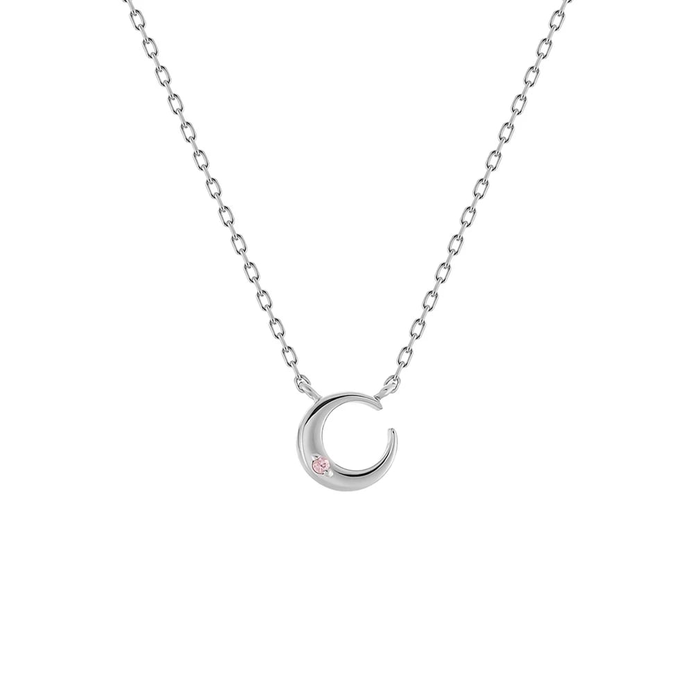 シルバーピンクトルマリンネックレス ¥22,000