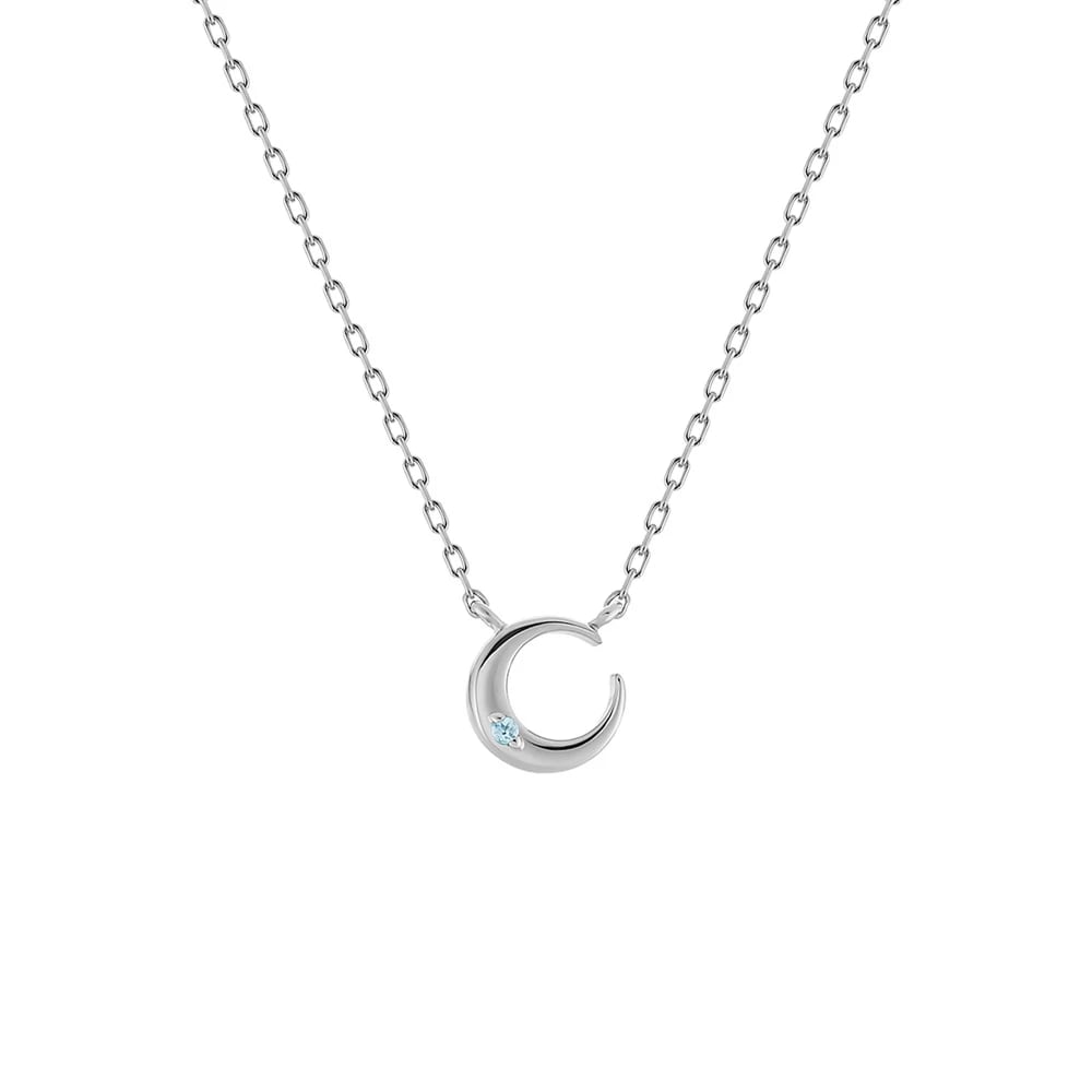 シルバースイスブルートパーズネックレス ¥20,900