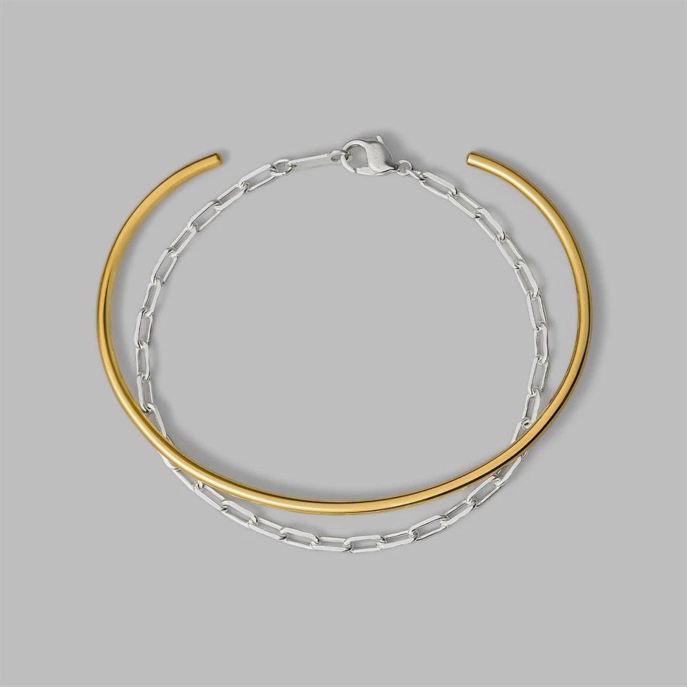 シルバー バングル＆ブレスレットセット ¥39,600