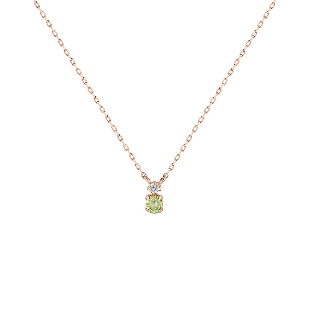K10PG / ペリドット ネックレス ¥37,400