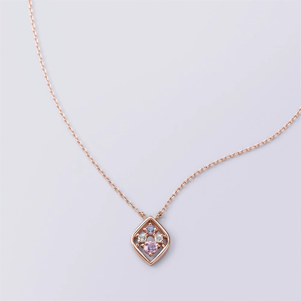 K10PGサファイアネックレス ¥49,500