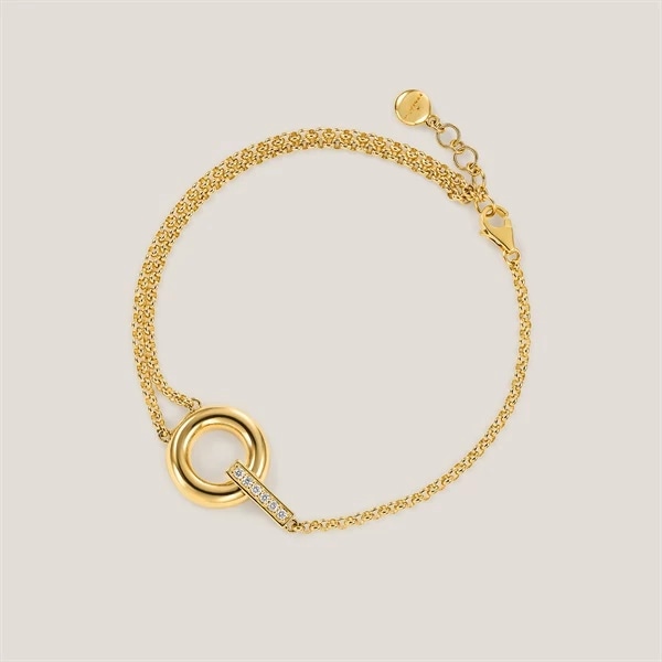 GÉOMÉTRIQUE K18YG BRACELET ¥396,000