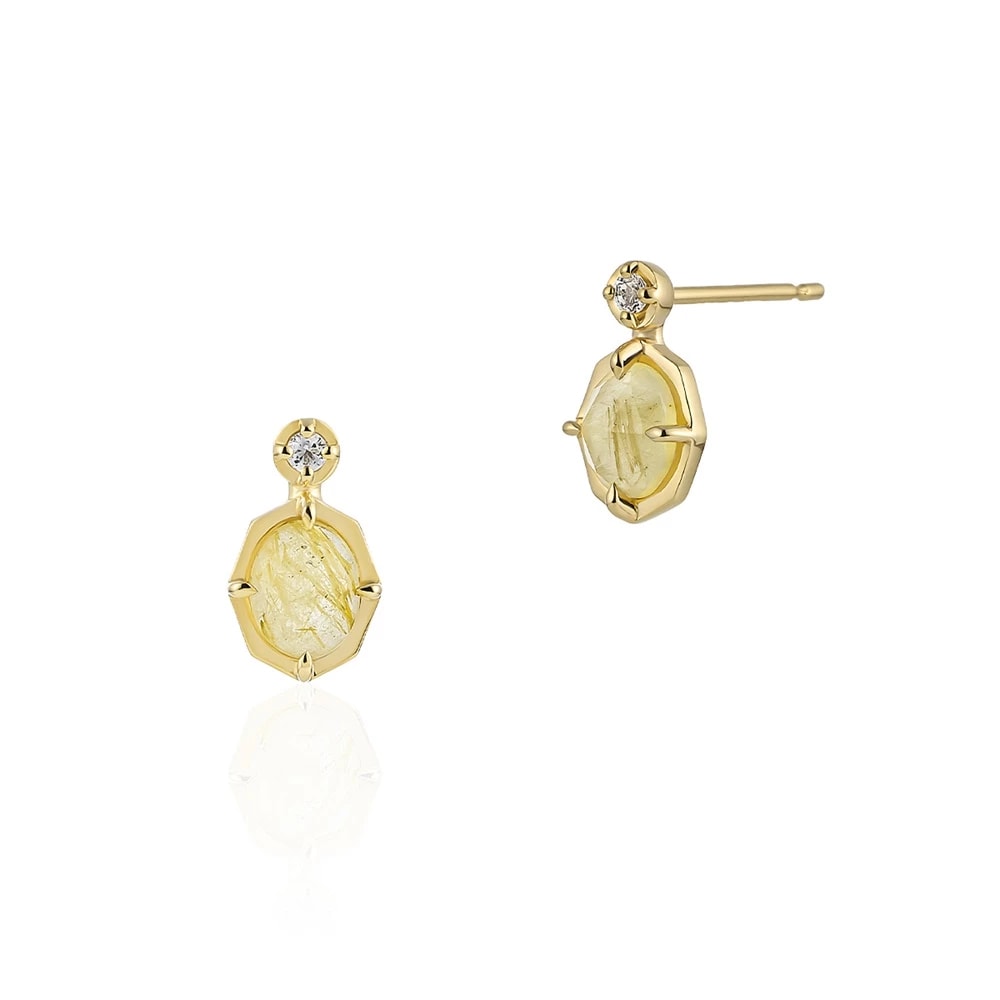 K10イエローゴールドピアス ￥39,600