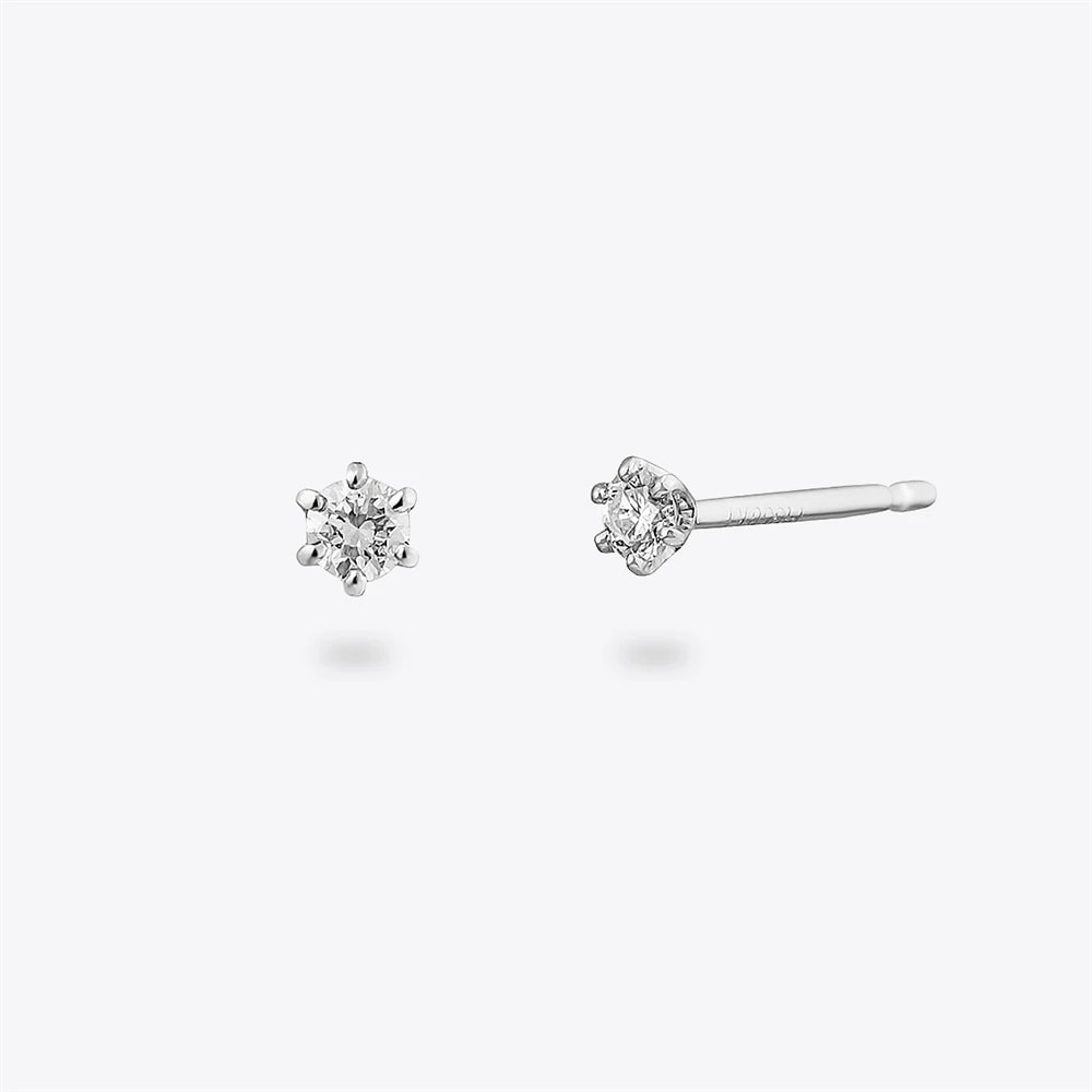 プラチナダイヤモンドピアス ¥35,200