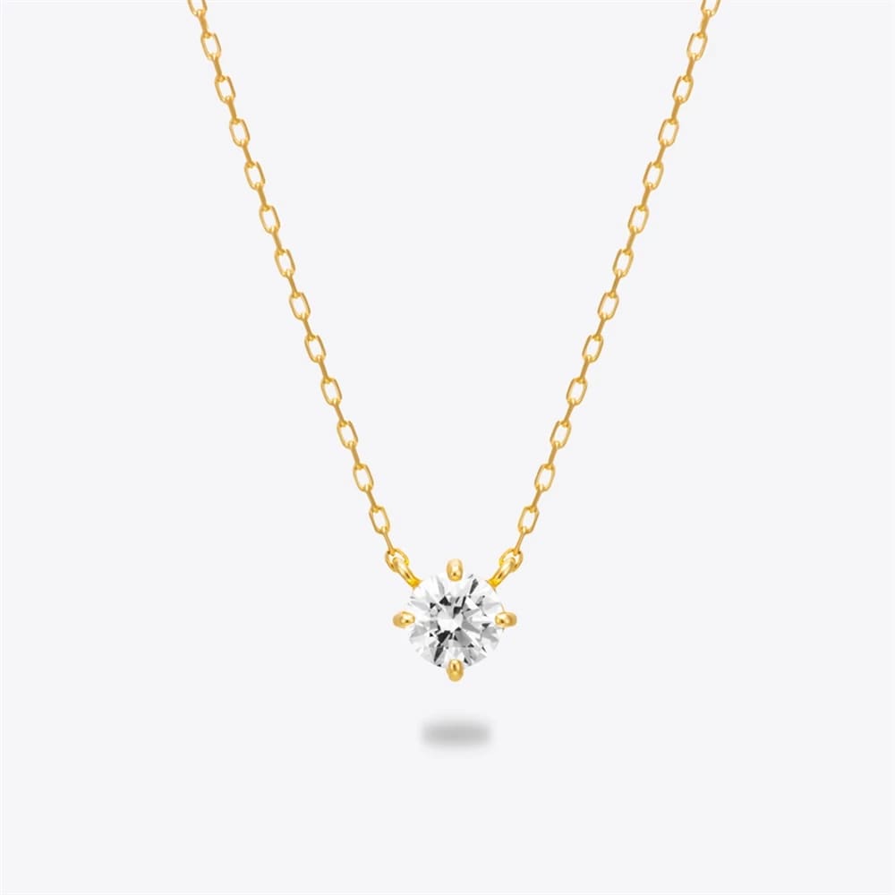 K10イエローゴールドネックレス ¥17,600