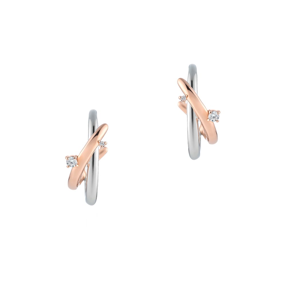 水引モチーフのシルバーピアス ￥22,000