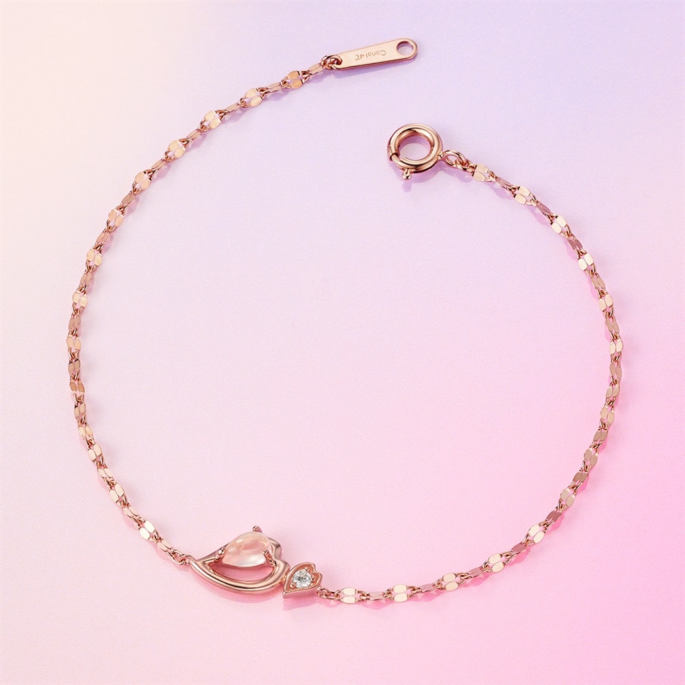 シルバーローズクォーツブレスレット ¥14,300