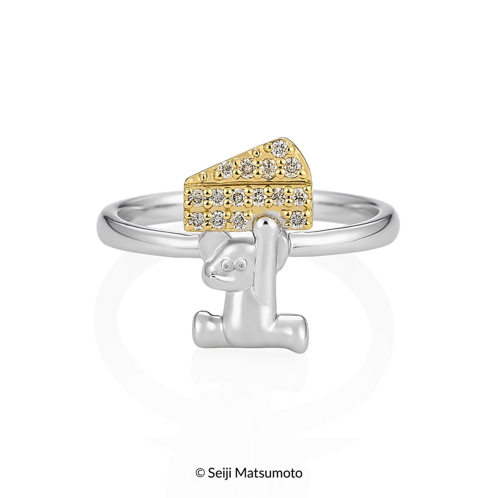 ねずみのANDY シルバーダイヤモンドリング ¥28,600