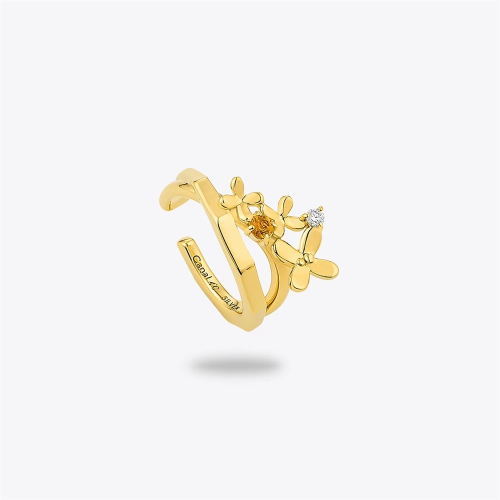 シルバー イヤーカフ/左耳用の商品画像