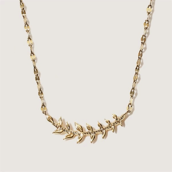 K10イエローゴールド ネックレス ¥37,400