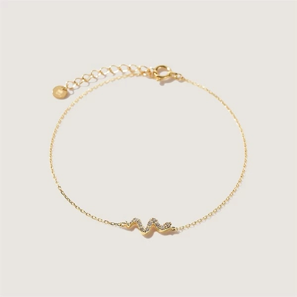 K10イエローゴールド ブレスレット ¥33,000