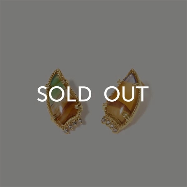 K10イエローゴールド ピアス ¥81,400