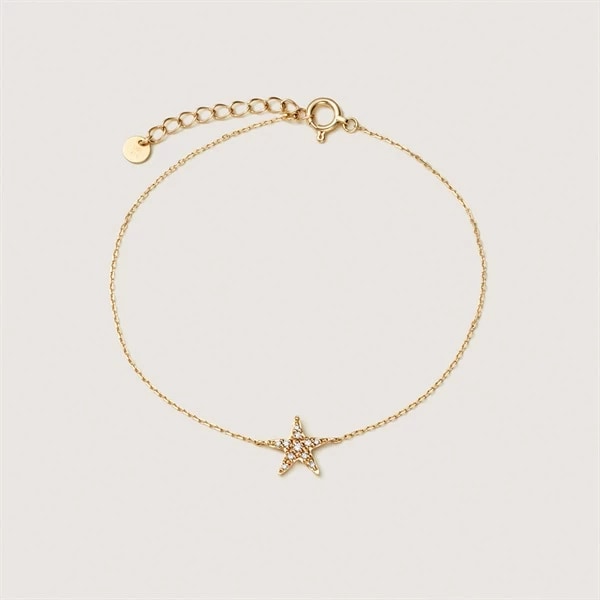 K10イエローゴールド ブレスレット ¥48,400