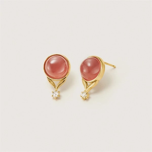 K10イエローゴールド ピアス ¥88,000 メイン画像