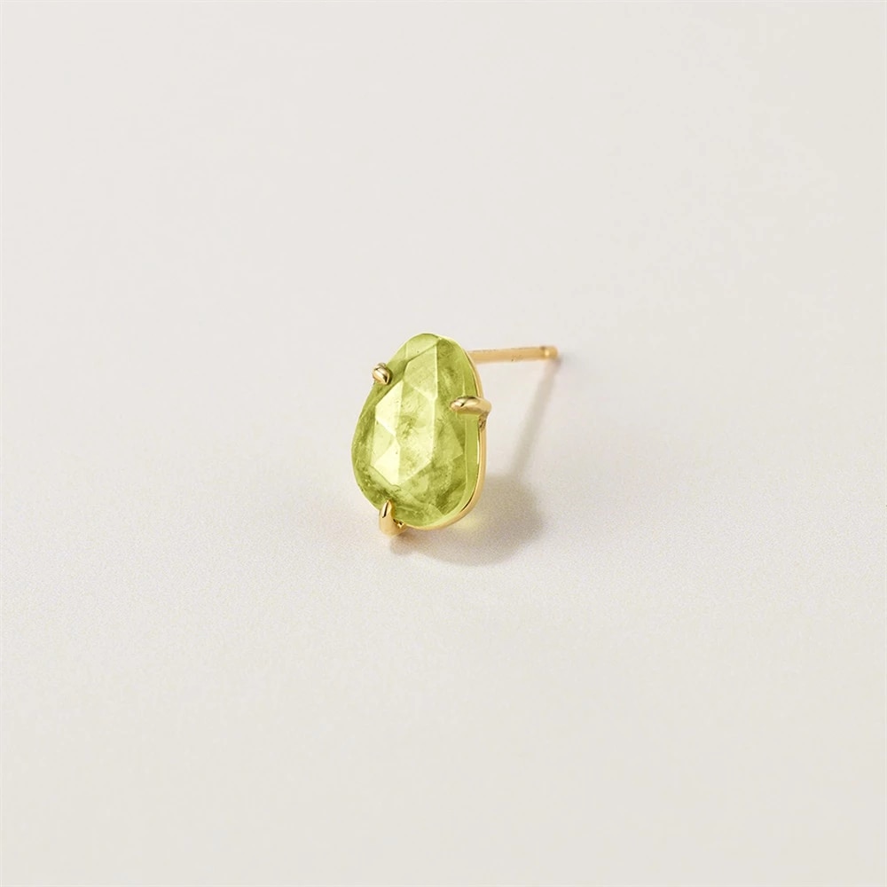 プラチナ/K10イエローゴールドピアス ¥37,400