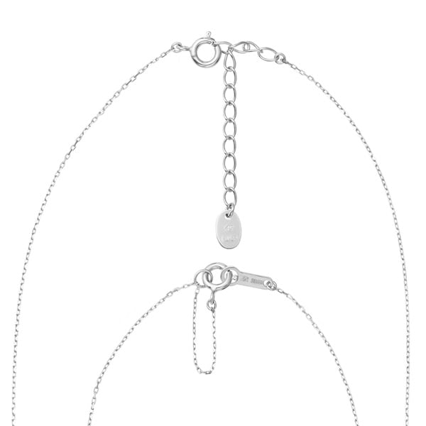 男性に人気！ 4℃ リングセット ネックレス シルバー アクセサリー