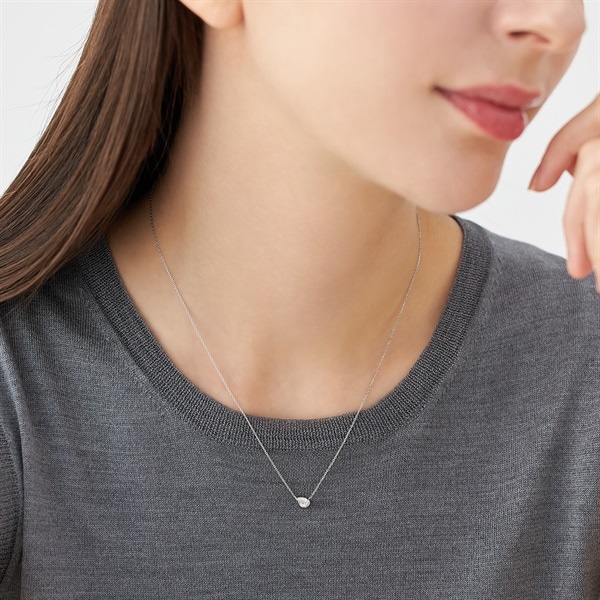 ヨンドシー プラチナ ネックレス プラチナ ネックレス | 112533125004 | 【公式】4℃ジュエリー