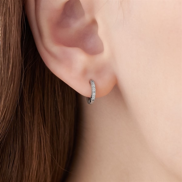 プラチナ ピアス/片耳用 | 112533155007 | 【公式】4℃ジュエリー