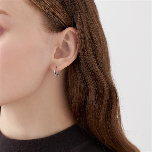 プラチナ ピアス/片耳用 | 112533155010 | 【公式】4℃ジュエリー