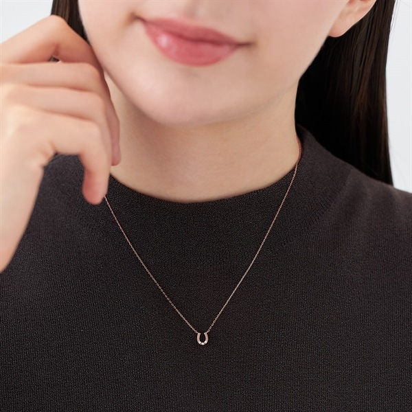 BADEL ネックレス 52cm ブラック×シルバー BADEL ネックレス 52cm ブラック×シルバー