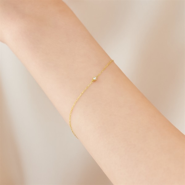 21金　ブレスレット 純チタン ダブル喜平チェーンブレスレット 6面カット 磁気ブレスレット