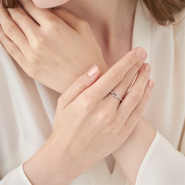 プラチナ リング | 112543145002 | 【公式】4℃ジュエリー オンライン