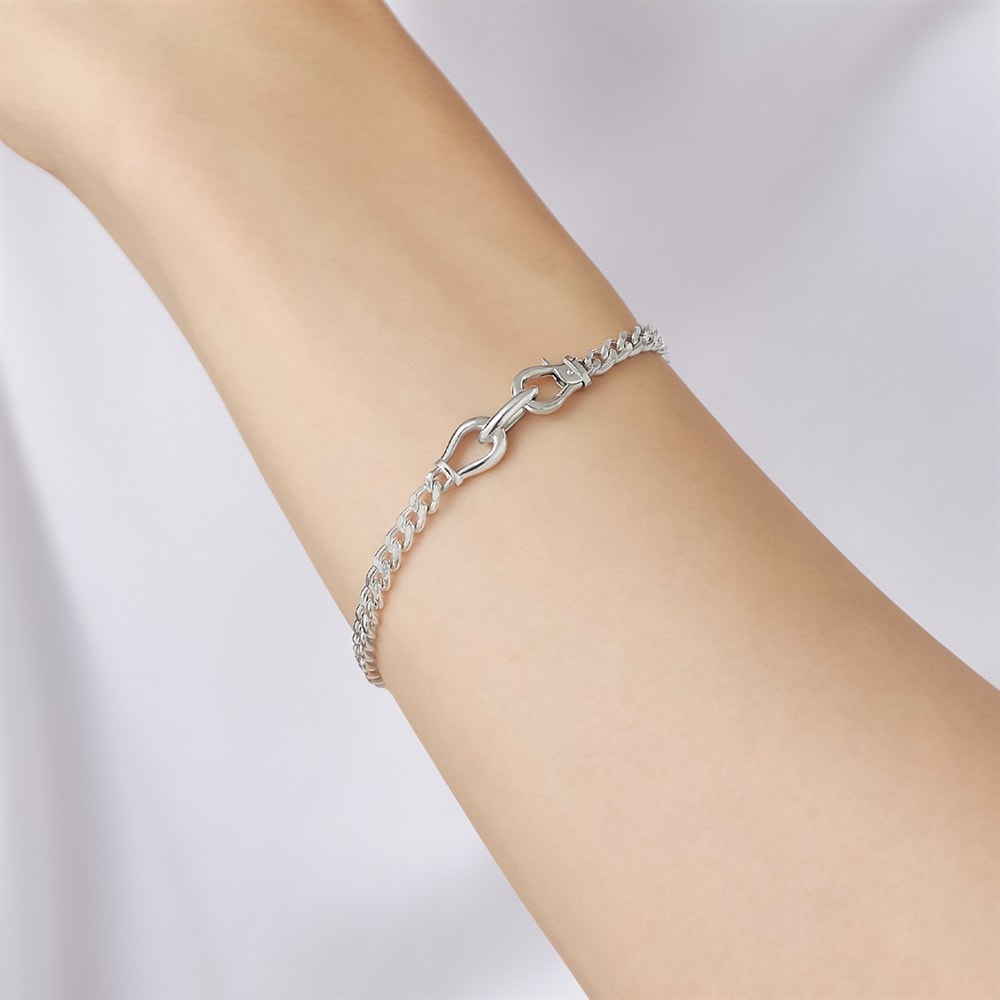 シルバー ブレスレット | 112544330001 | 【公式】4℃ HOMME+