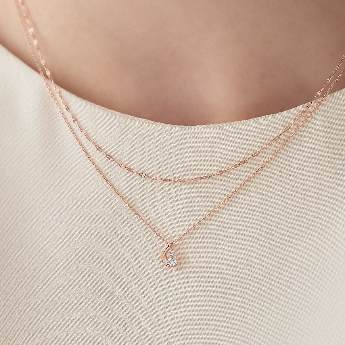 シルバー ネックレス 2本セット | 112544621901 | 【公式】4