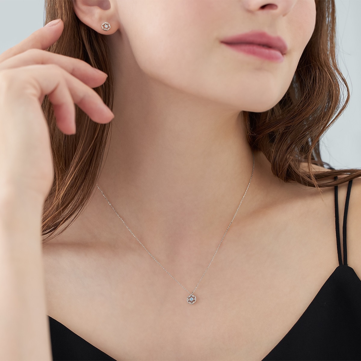 K10ホワイトゴールド ネックレス | 112546123201 | 【公式】4