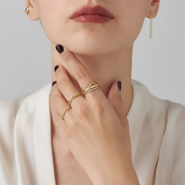 K10イエローゴールド リング | 112546143004 | 【公式】4℃ジュエリー