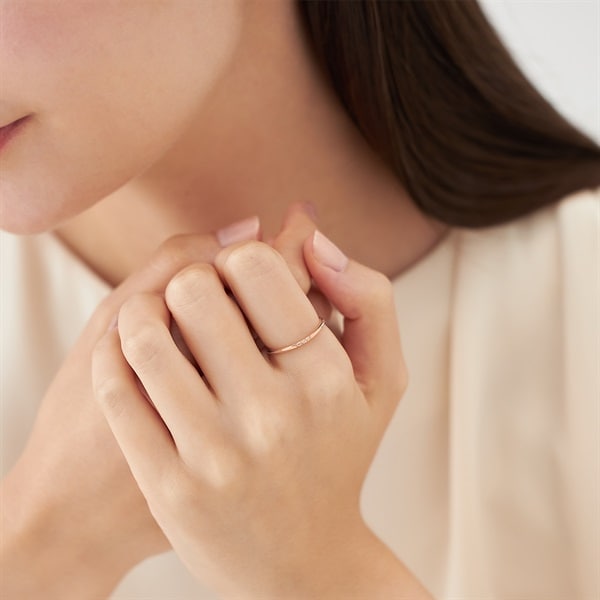 K10ピンクゴールド リング | 112546143101 | 【公式】4℃ジュエリー