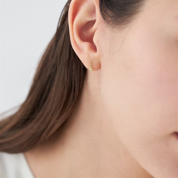 happy 4℃ K10イエローゴールド ピアス happy 4℃ K10イエローゴールド