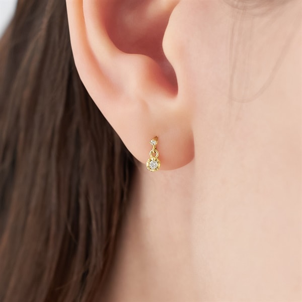 4℃ イエローゴールドピアス K10イエローゴールド ピアス | 112546153016 | 【公式】4℃ジュエリー