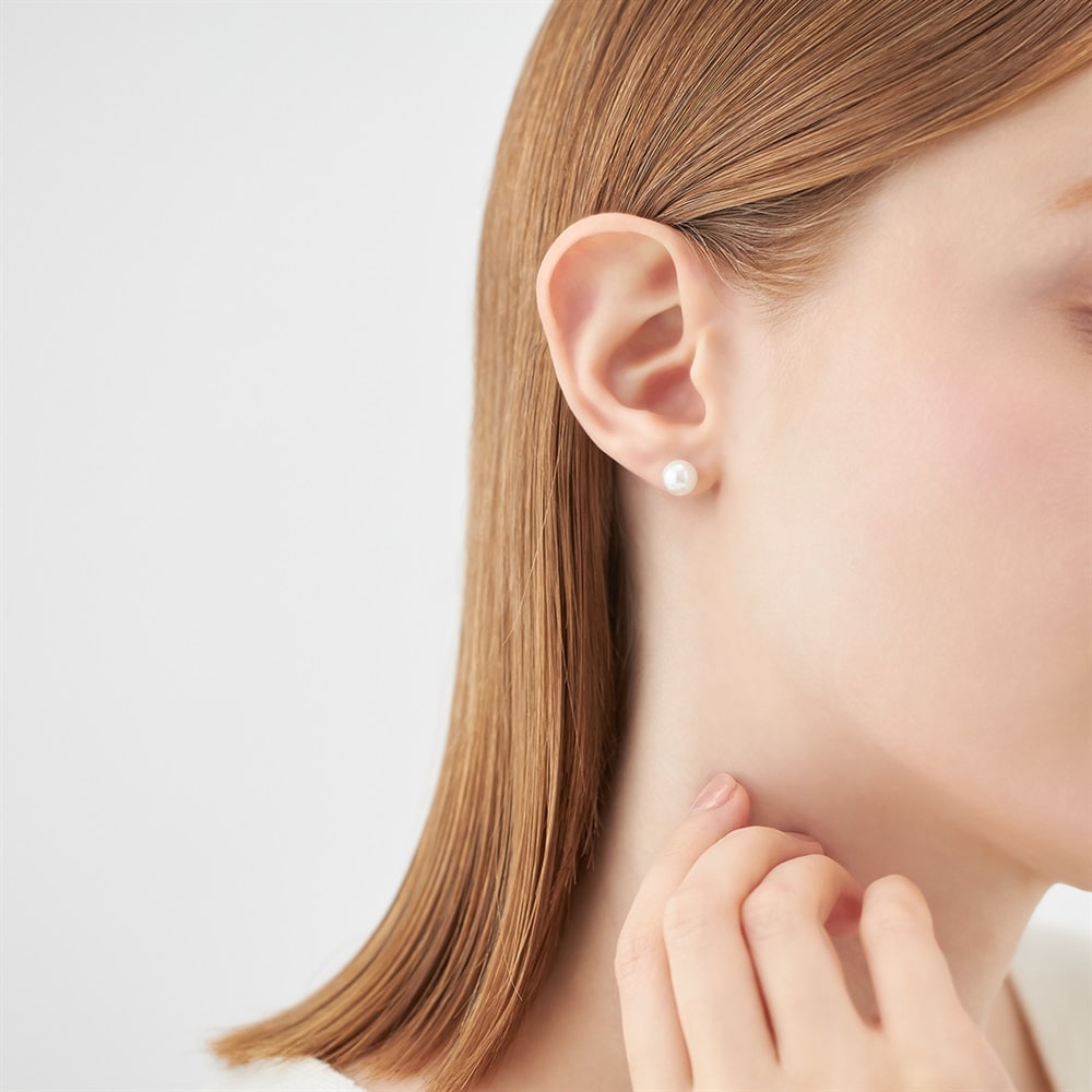 K10ホワイトゴールド ピアス | 112546153216 | 【公式】4℃ジュエリー