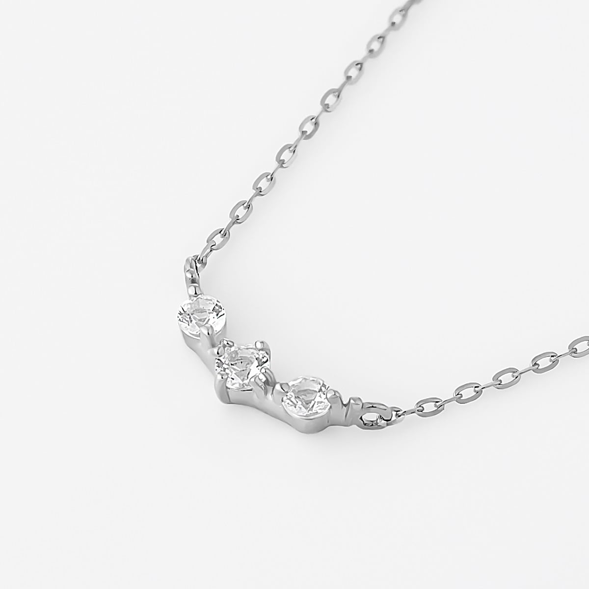 K10ホワイトゴールド ネックレス | 112546623201 | 【公式】4