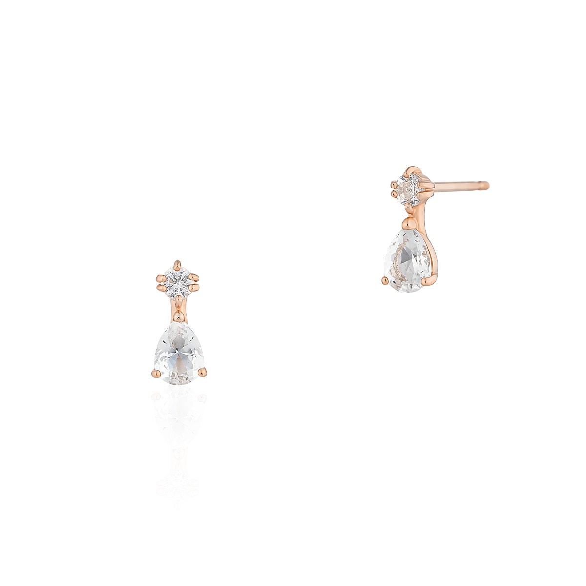 K10ピンクゴールド ピアス | 112546653101 | 【公式】4℃ジュエリー