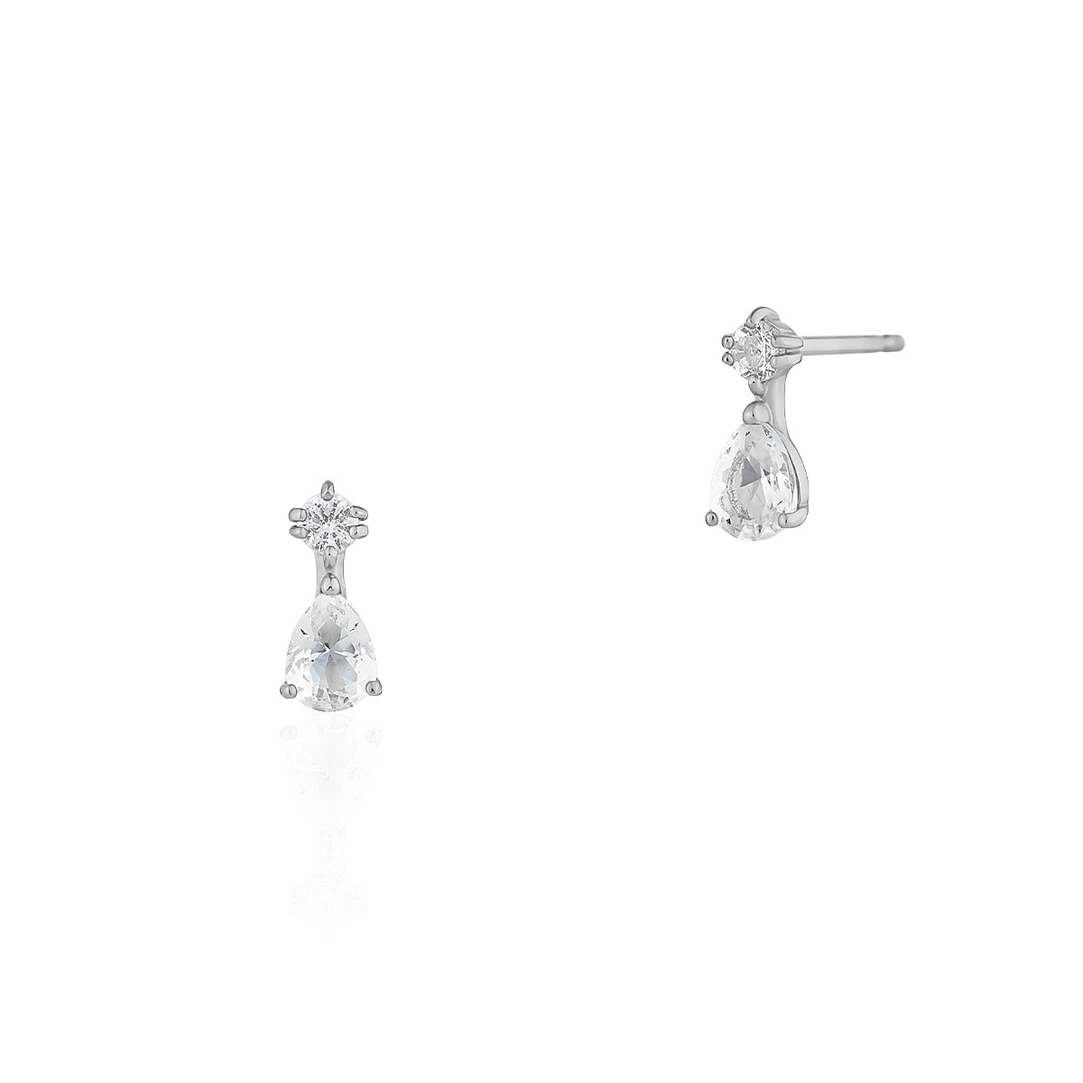 K10ホワイトゴールド ピアス | 112546653201 | 【公式】4℃ジュエリー