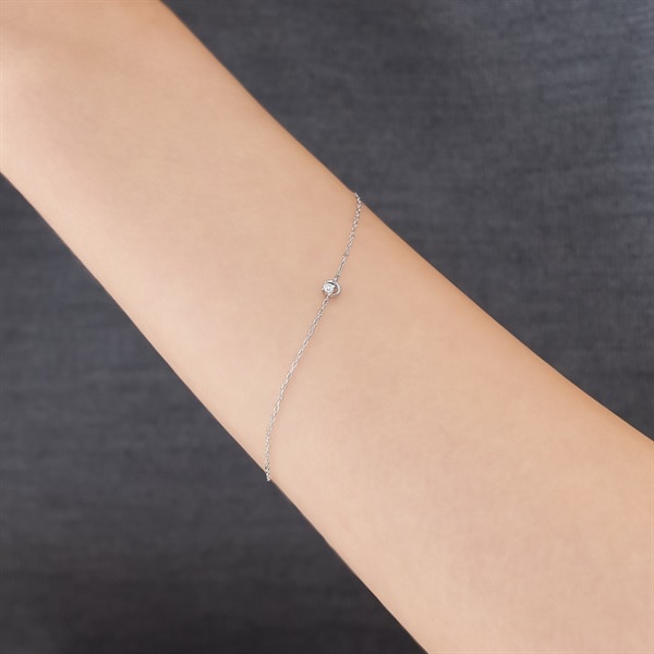 K10ホワイトゴールド ブレスレット | 112546733201 | 【公式】4