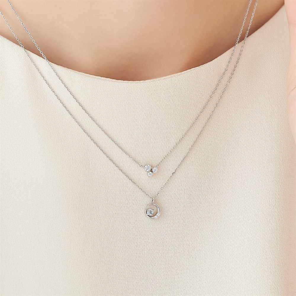 シルバー ネックレス 2本セット | 112614121910 | 【公式】4