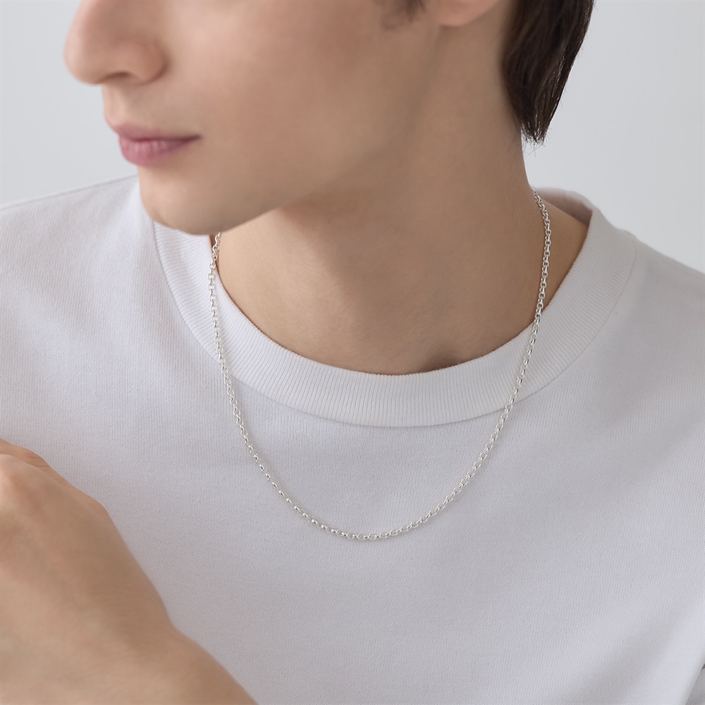 シルバー ネックレス | 112614320002 | 【公式】4℃ HOMME+ オンライン