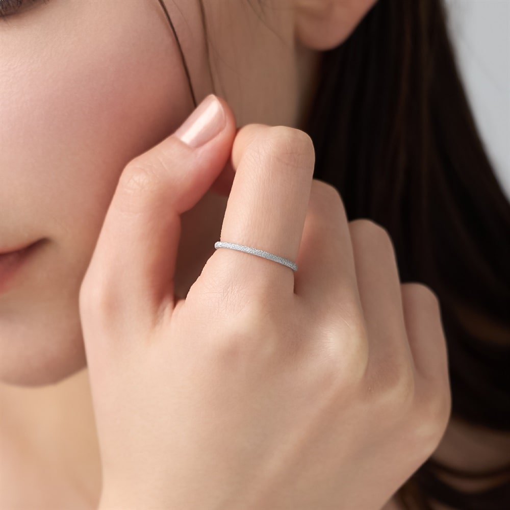 K10ホワイトゴールド リング | 112616142202 | 【公式】4℃ジュエリー